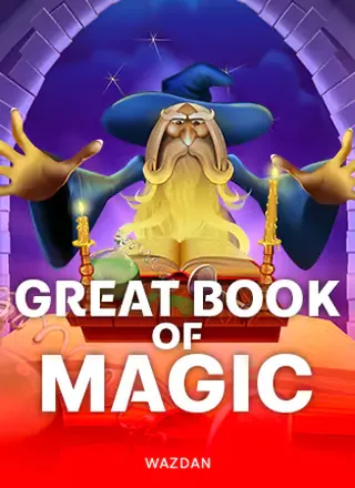 ภาพหน้าจอเกมสล็อต Great Book Of Magic จากค่าย Wazdan บน app heng36